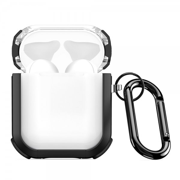 Dux Ducis AirPods 1/2-kuori PECD Series Musta