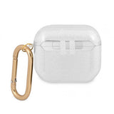Guess AirPods 3 Kuoret Glitter Case Läpinäkyvä