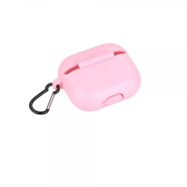 AirPods 3 Kuori Karabiinilukolla Vaaleanpunainen