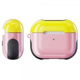AirPods 3 Kuori Kumipintainen Vaaleanpunainen Keltainen