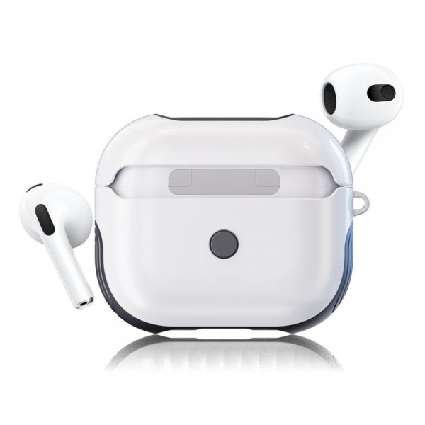 AirPods 3 Kuori Kumipintainen Valkoinen