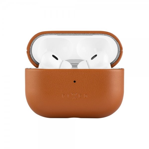 Kiinteät AirPods 3 Kuori PodsLeather MagSafe Ruskea
