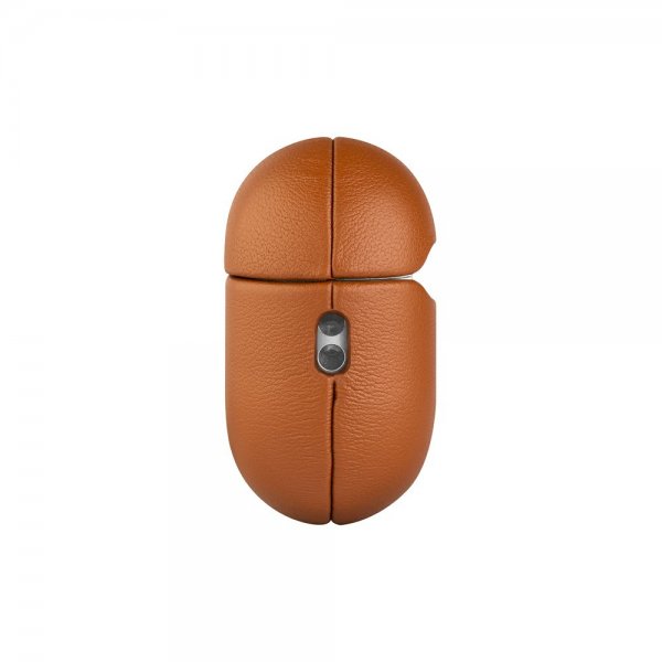 Kiinteät AirPods 3 Kuori PodsLeather MagSafe Ruskea