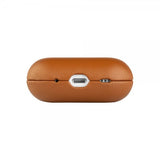 Kiinteät AirPods 3 Kuori PodsLeather MagSafe Ruskea
