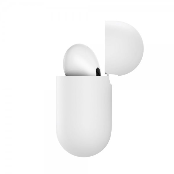 Baseus AirPods 3 -kuori, erittäin ohut, valkoinen