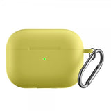 AirPods Pro 2 Kuori Silikoni Karabiinihaka Keltainen