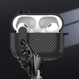 AirPods Pro 2 Kuori Hiilikuitukuvio Keltainen