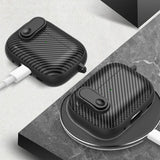 AirPods Pro 2 Kuori Hiilikuitukuvio Keltainen