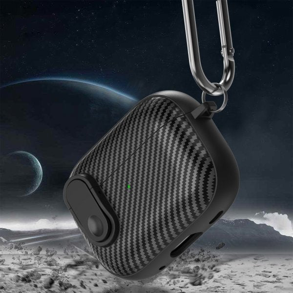 AirPods Pro 2 Kuori Hiilikuitukuvio Keltainen