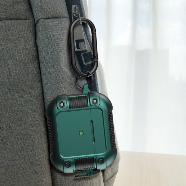 AirPods Pro 2 Kuori Lukko Solki Vihreä
