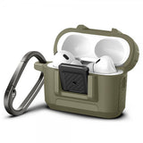 Spigen AirPods Pro 2 -kuori Lock Fit Vintage Khaki