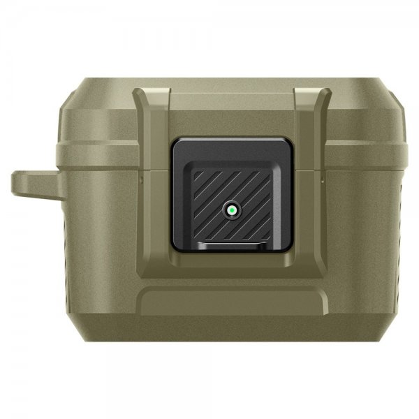 Spigen AirPods Pro 2 -kuori Lock Fit Vintage Khaki