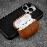 Fixed AirPods Pro 2 Kuoret PodsLeather MagSafe Ruskea