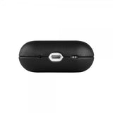 Kiinteät AirPods Pro 2 -kuoret PodsLeather MagSafe Musta