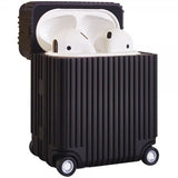 AirPods Pro/AirPods Pro 2 Kuori Matkalaukkumuotoilu Musta