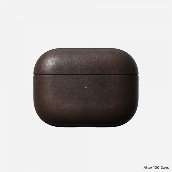 Nomad AirPods Pro -kuori, kestävä kotelo, Rustic Brown