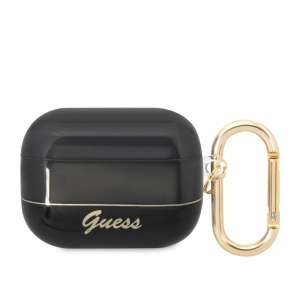 Guess AirPods Pro Kuoret Translucent Musta