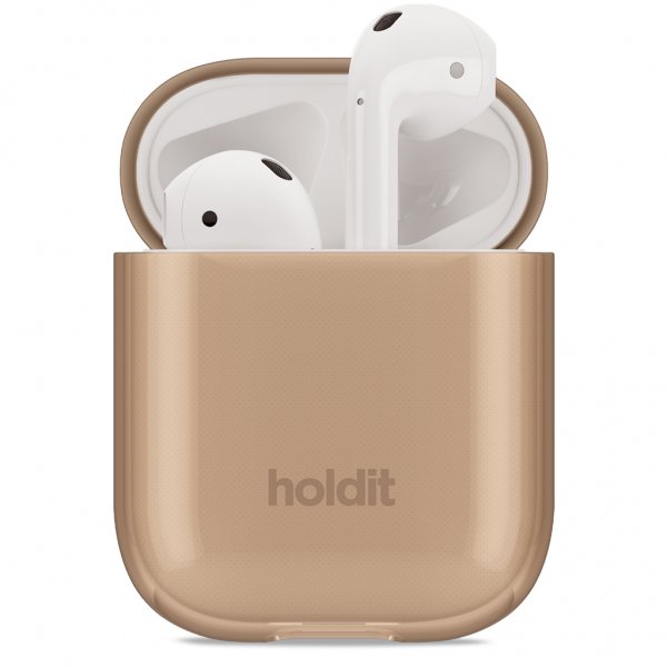 holdit AirPods (1/2) Kuori Seethru Dark Brown