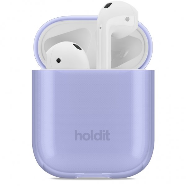 holdit AirPods (1/2) Kuori Seethru Lavender