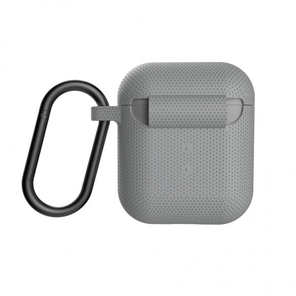 U by UAG AirPods (1/2) -kuori, silikonikotelo, harmaa