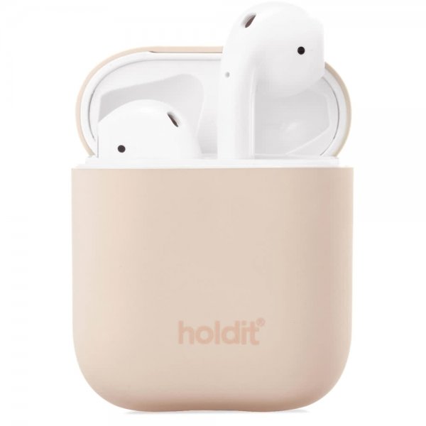 holdit AirPods (1/2) Silikonikuori Beige