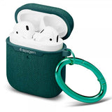 Spigen AirPods (1/2) Urban Fit -kuori, Midnight Green