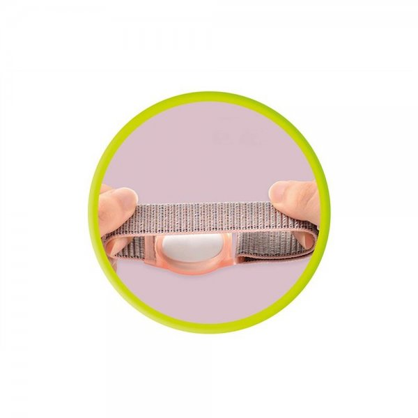 Mobile Origin AirTag-ranneke, nylon, sininen