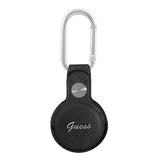 Guess AirTag-pidike Saffiano musta