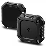 Spigen AirTag-pidike Tough Armor IP 4 kpl, musta