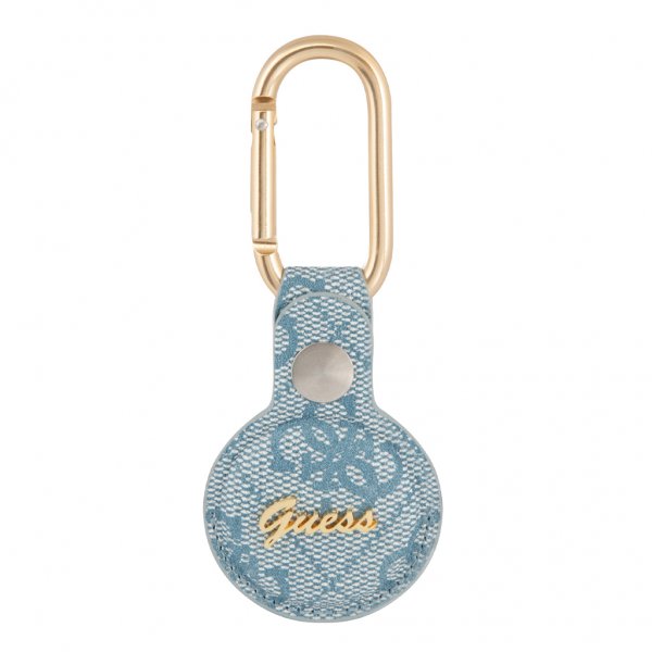 Guess AirTag-pidike Vintage Script sininen