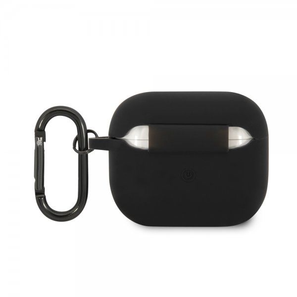 AMG AirPods 3 Kuori Nestemäinen Silikoni Musta