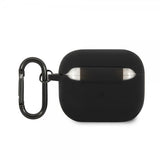 AMG AirPods 3 Kuori Nestemäinen Silikoni Musta