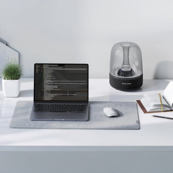 ALOGIC Langaton Hiiri Echelon Bluetooth USB-C ladattava 4 painiketta Valkoinen