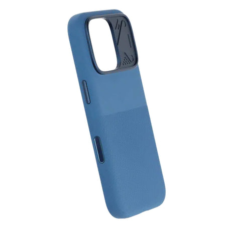 iPhone 16 Pro Kuori Silikoni Kamerareunus MagSafe Sininen