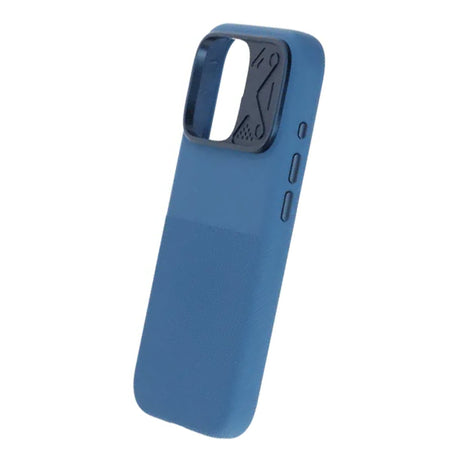 iPhone 16 Pro Kuori Silikoni Kamerareunus MagSafe Sininen
