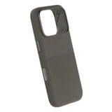 iPhone 16 Pro Kuori Silikoni Kamerareunus MagSafe Harmaa