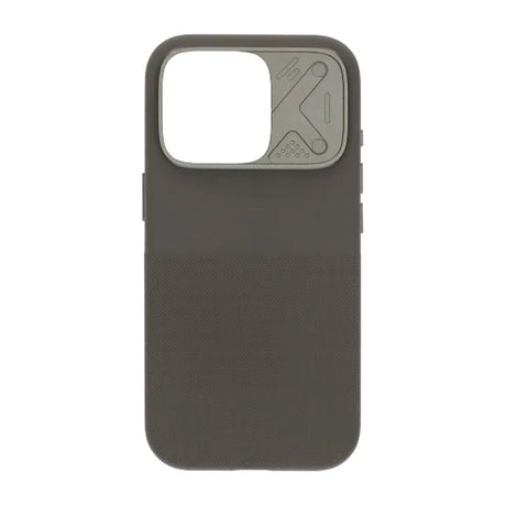 iPhone 16 Pro Kuori Silikoni Kamerareunus MagSafe Harmaa