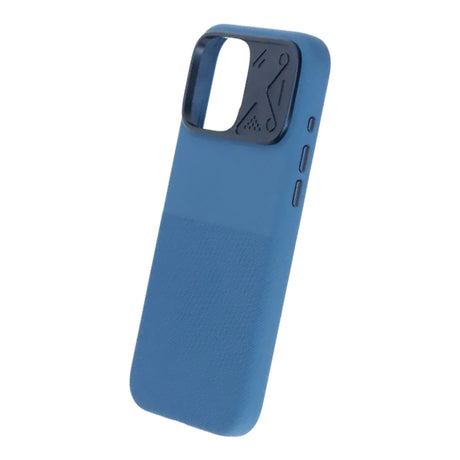 iPhone 16 Pro Max Kuori Silikoni Kamerasuoja MagSafe Sininen