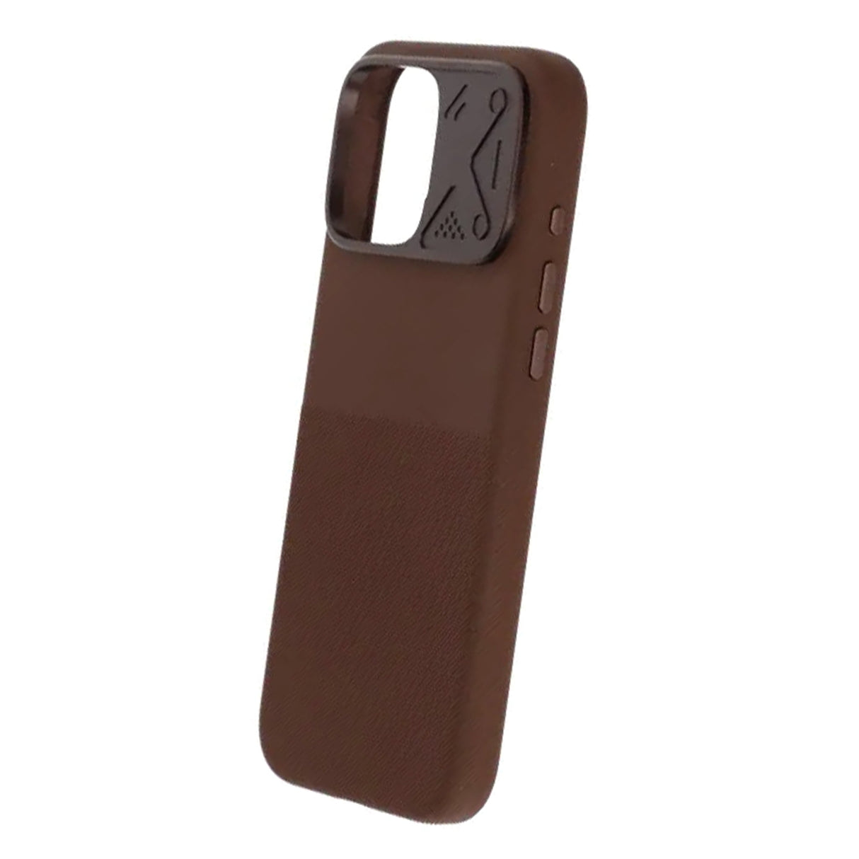 iPhone 16 Pro Max Kuori Silikoni Kamerasuoja MagSafe Ruskea