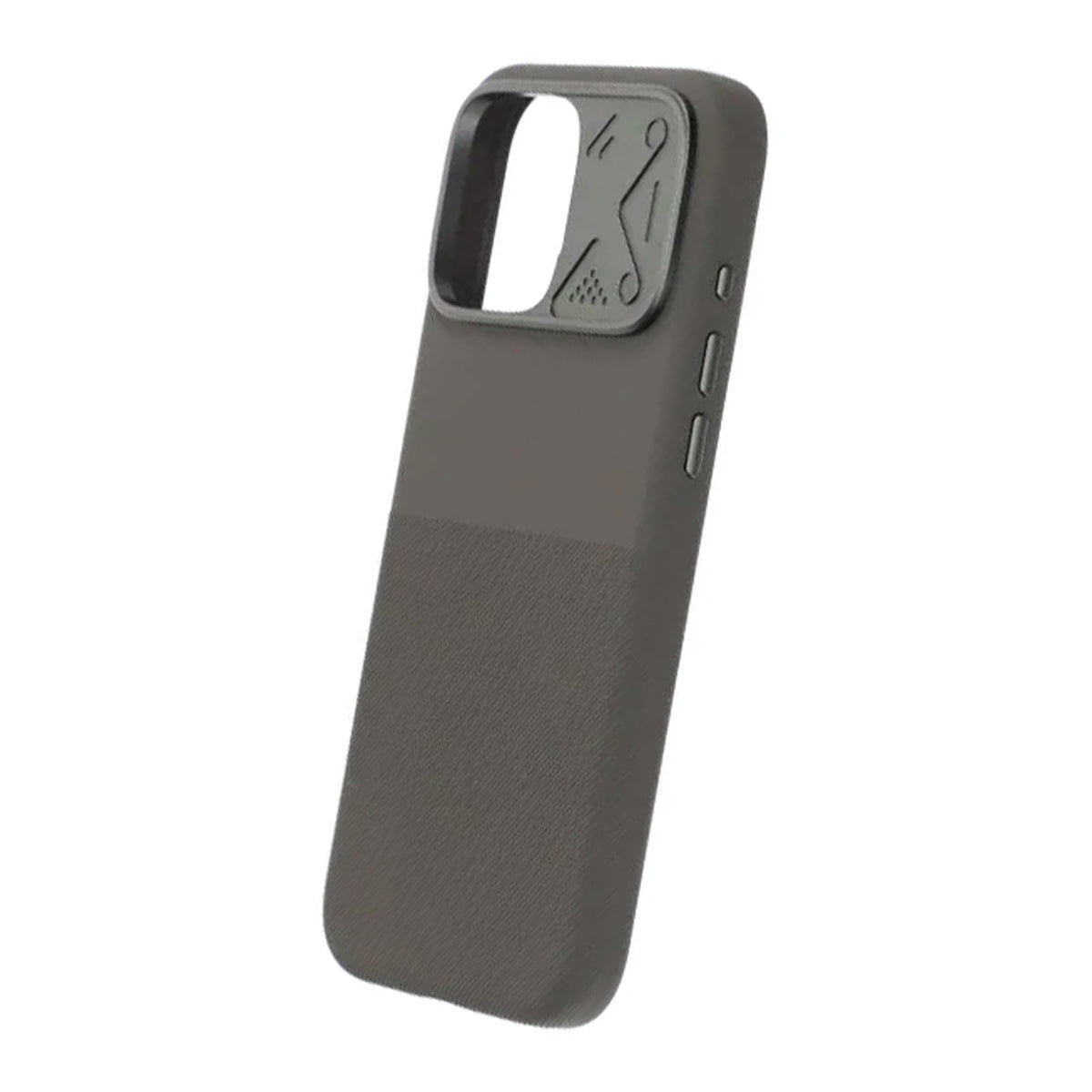 iPhone 16 Pro Max Kuori Silikoni Kamerasuoja MagSafe Harmaa