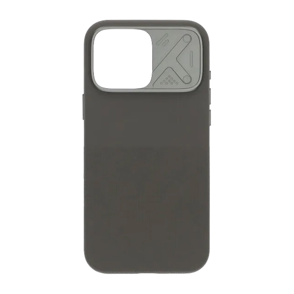 iPhone 16 Pro Max Kuori Silikoni Kamerasuoja MagSafe Harmaa
