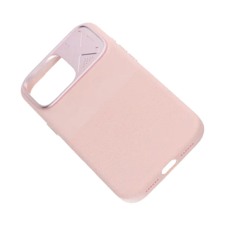 iPhone 16 Pro Max Kuori Silikoni Kamerasuoja MagSafe Vaaleanpunainen