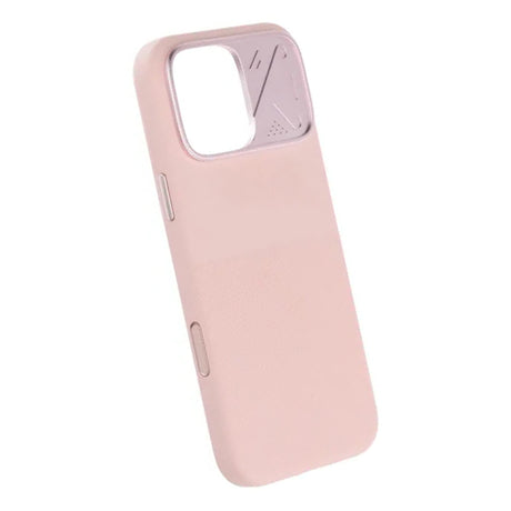 iPhone 16 Pro Max Kuori Silikoni Kamerasuoja MagSafe Vaaleanpunainen