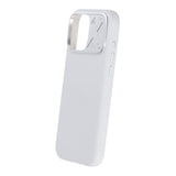 iPhone 16 Pro Max Kuori Silikoni Kamerasuoja MagSafe Valkoinen