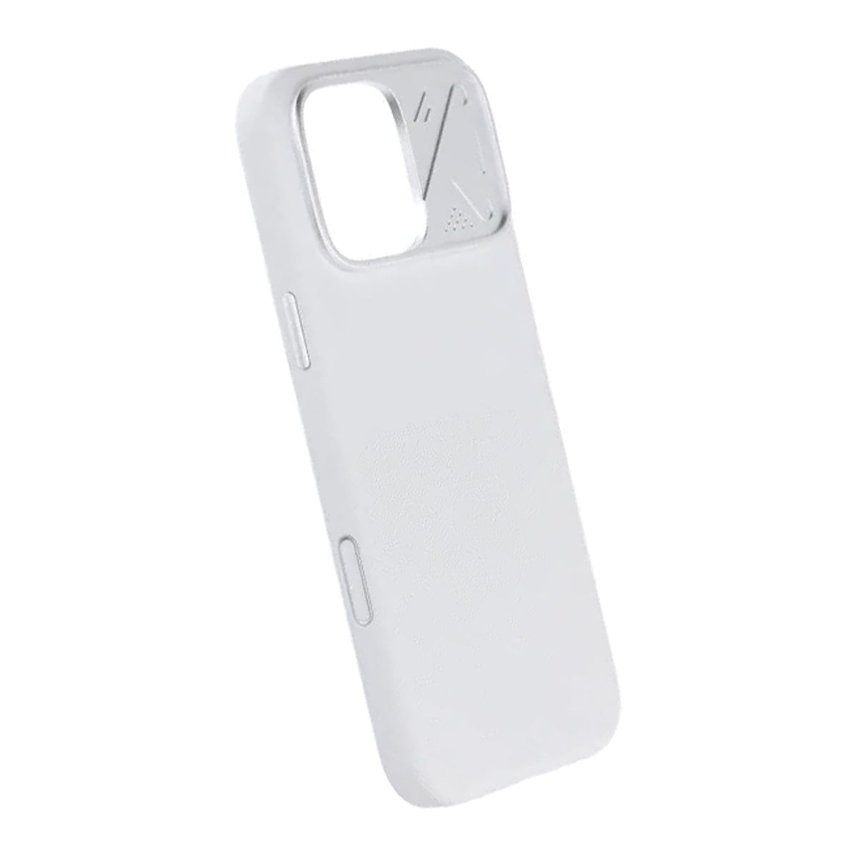 iPhone 16 Pro Max Kuori Silikoni Kamerasuoja MagSafe Valkoinen