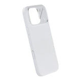 iPhone 16 Pro Max Kuori Silikoni Kamerasuoja MagSafe Valkoinen
