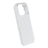 iPhone 16 Pro Kuori Silikoni Kamerasuoja MagSafe Valkoinen