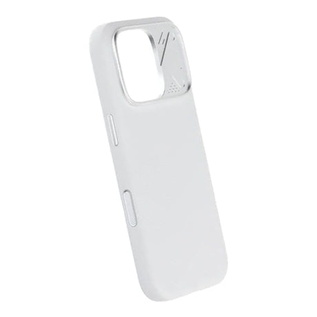 iPhone 16 Pro Kuori Silikoni Kamerasuoja MagSafe Valkoinen