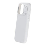 iPhone 16 Pro Kuori Silikoni Kamerasuoja MagSafe Valkoinen