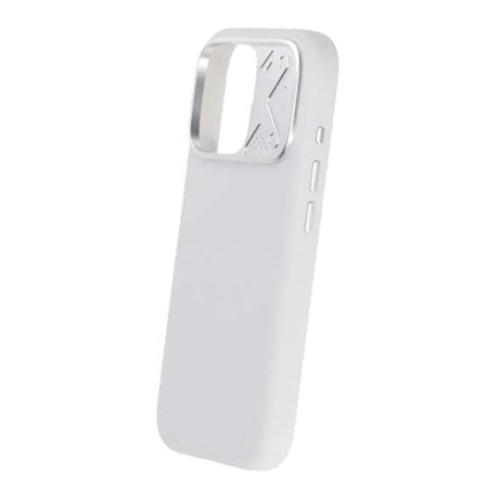 iPhone 16 Pro Kuori Silikoni Kamerasuoja MagSafe Valkoinen